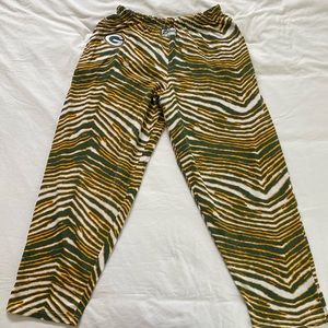 Vintage NFL Green Bay Packers Zubaz Pants